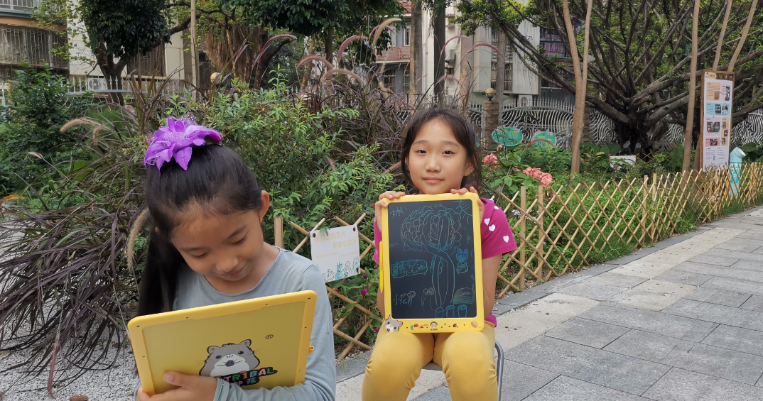深圳第二屆花園遛遛節，小逗號兒童劇團攜好寫手寫板C位出道